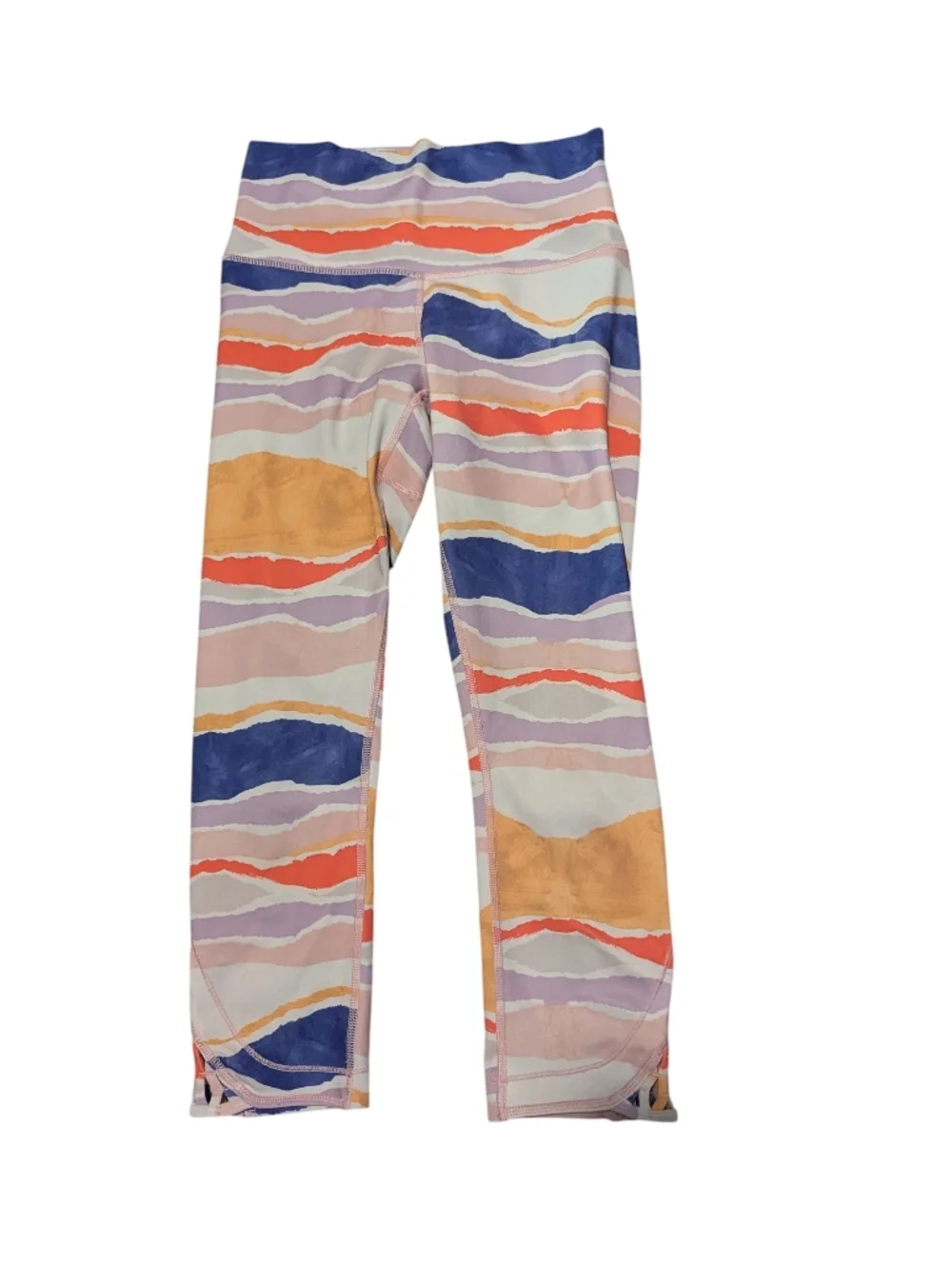 lululemon athletica True Self Crop - White, Purple, Orange, Pink, Blue, Size S